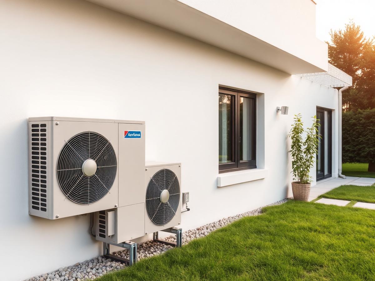 Instalación de aerotermia en vivienda unifamiliar